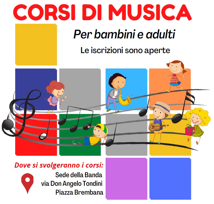 Immagine CORSI DI MUSICA PER ADULTI E BAMBINI